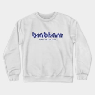 Brabham Formula One 1972 team logo - brabham blue Crewneck Sweatshirt